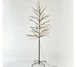 ALICE'S GARDEN Sapin Et Accessoire^Alice'S Garden Arbre Lumineux De 180 Cm. 200 Leds. Perles Et Pied Inclus - Décoration De Noël
