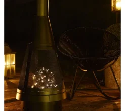 ALICE'S GARDEN Sapin Et Accessoire^Alice'S Garden Guirlande Lumineuse Solaire Exterieure. 15M De Long. 150 Led Blanc Chaud. 8 Modes