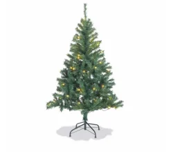 ALICE'S GARDEN Sapin Et Accessoire^Alice'S Garden Sapin De Noël Artificiel De 150 Cm Avec Guirlande Lumineuse Et Pied Inclus