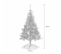 ALICE'S GARDEN Sapin Et Accessoire^Alice'S Garden Sapin De Noël Artificiel De 150Cm - Hinton - Dense Et Touffu. Melange D Iguilles. Aspect Realiste.