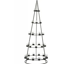 Cheap * Arbre Déco En Metal "33 Photophores" 160Cm Noir