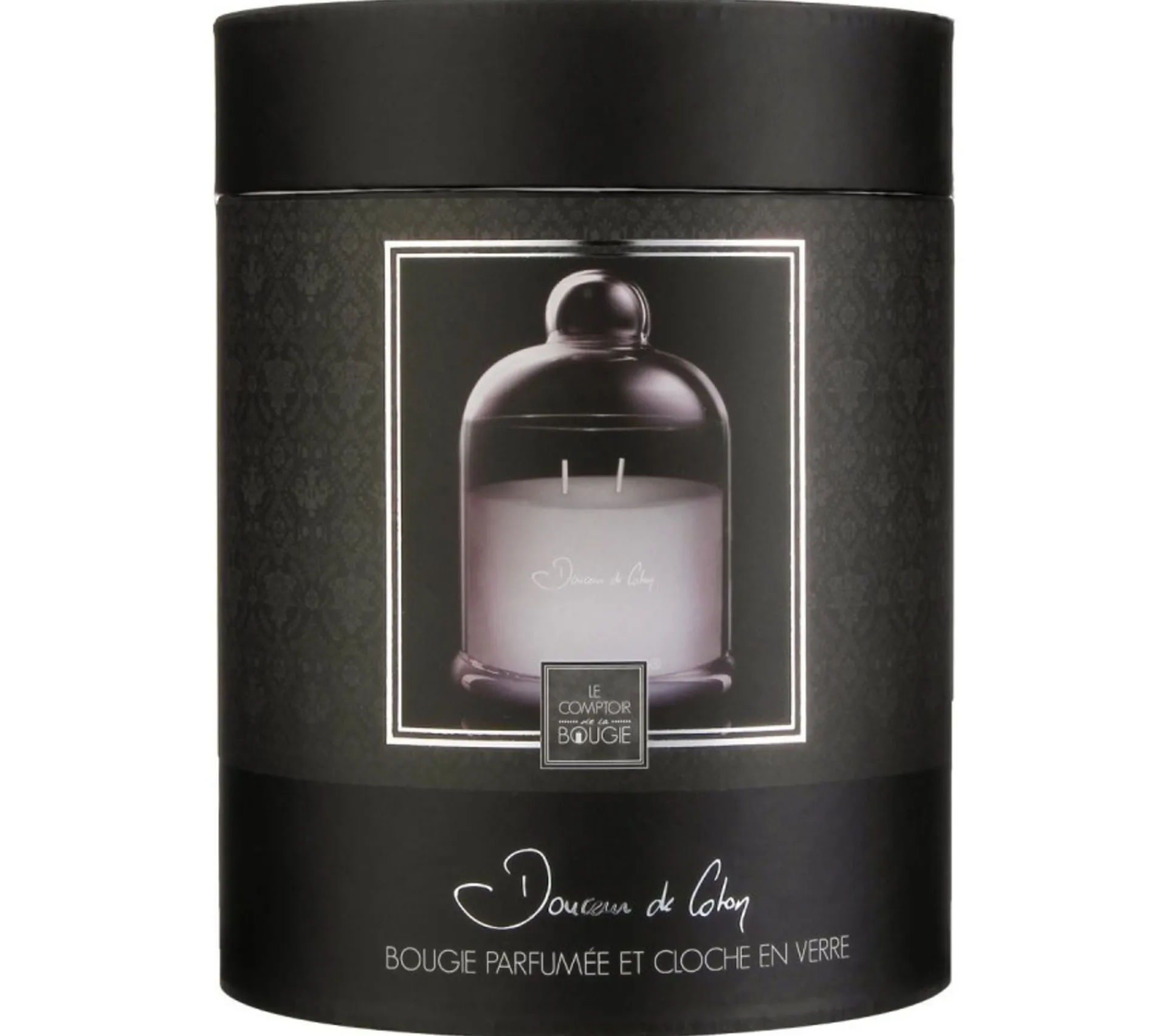 Shop ATMOSPHERA Bougie Parfumee Sous Cloche - Douceur De Coton -