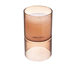 Fashion ATMOSPHERA Bougie Parfumee Pot En Verre Sur Une Base 330 G