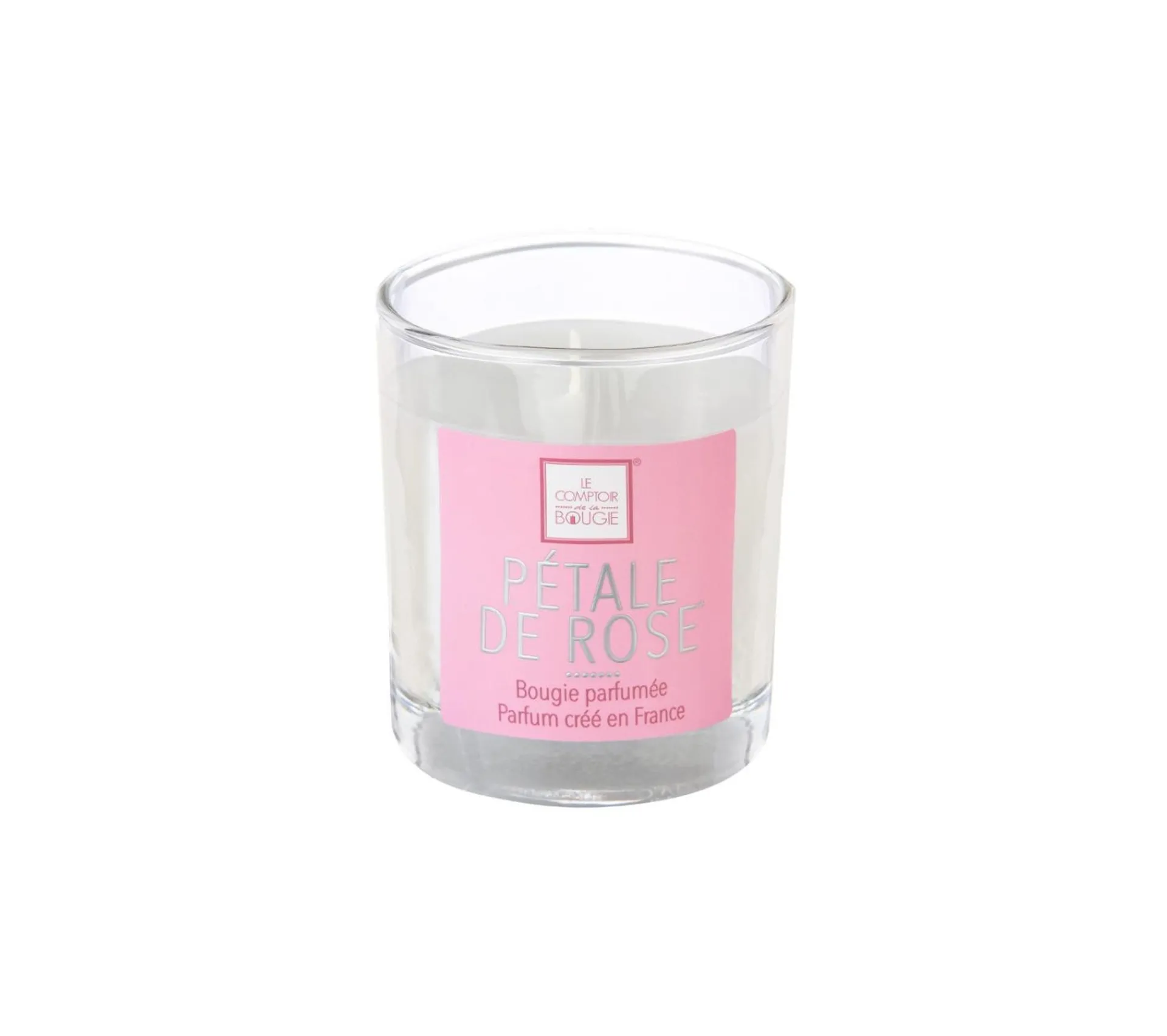 New ATMOSPHERA Bougie Parfumee Petale De Rose Pot En Verre 190 G