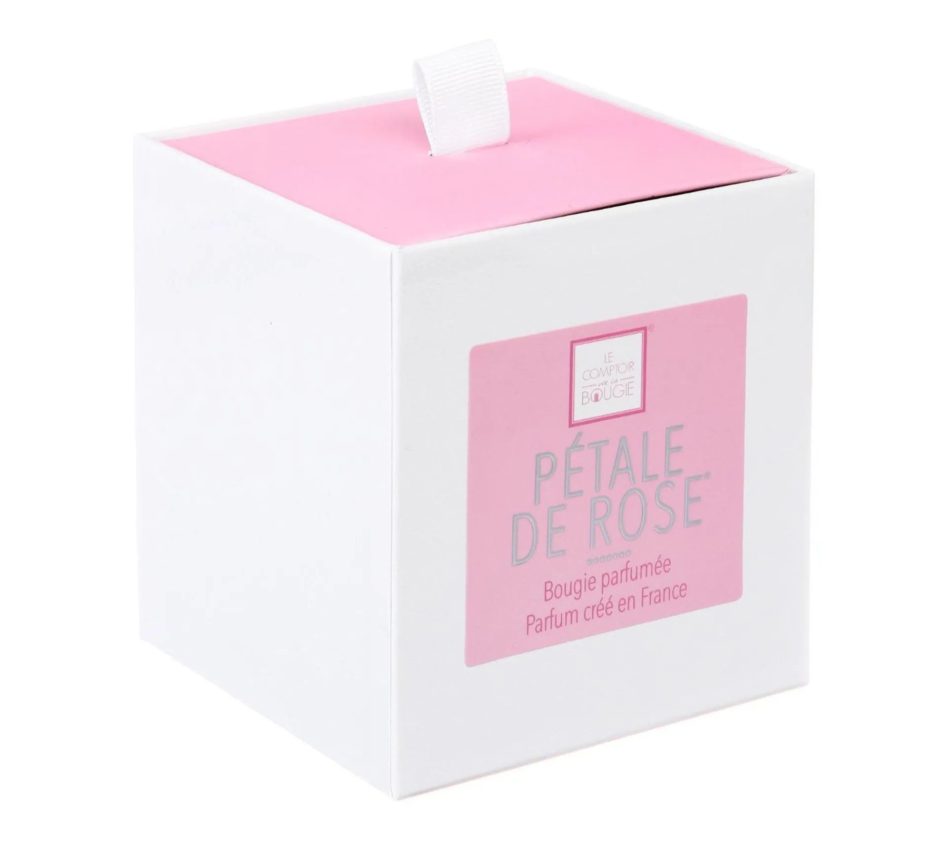 New ATMOSPHERA Bougie Parfumee Petale De Rose Pot En Verre 190 G