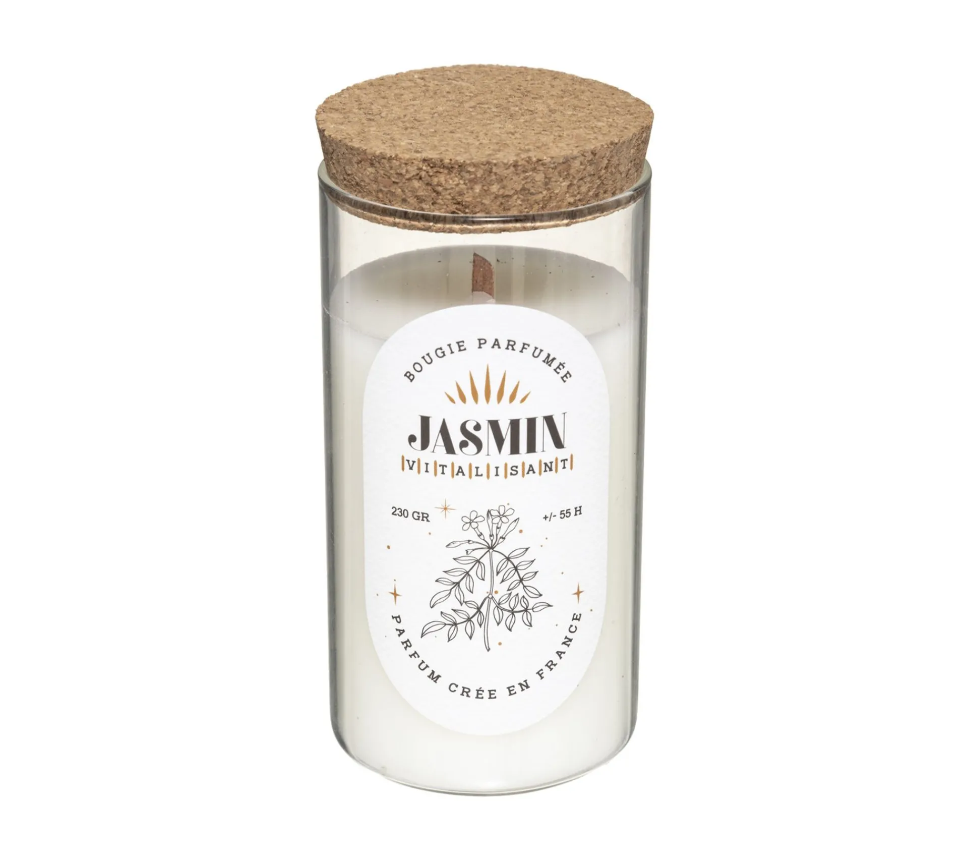 Cheap ATMOSPHERA Bougie Parfumee Pot En Verre Avec Couvercle 230 G Parfum Patchouli