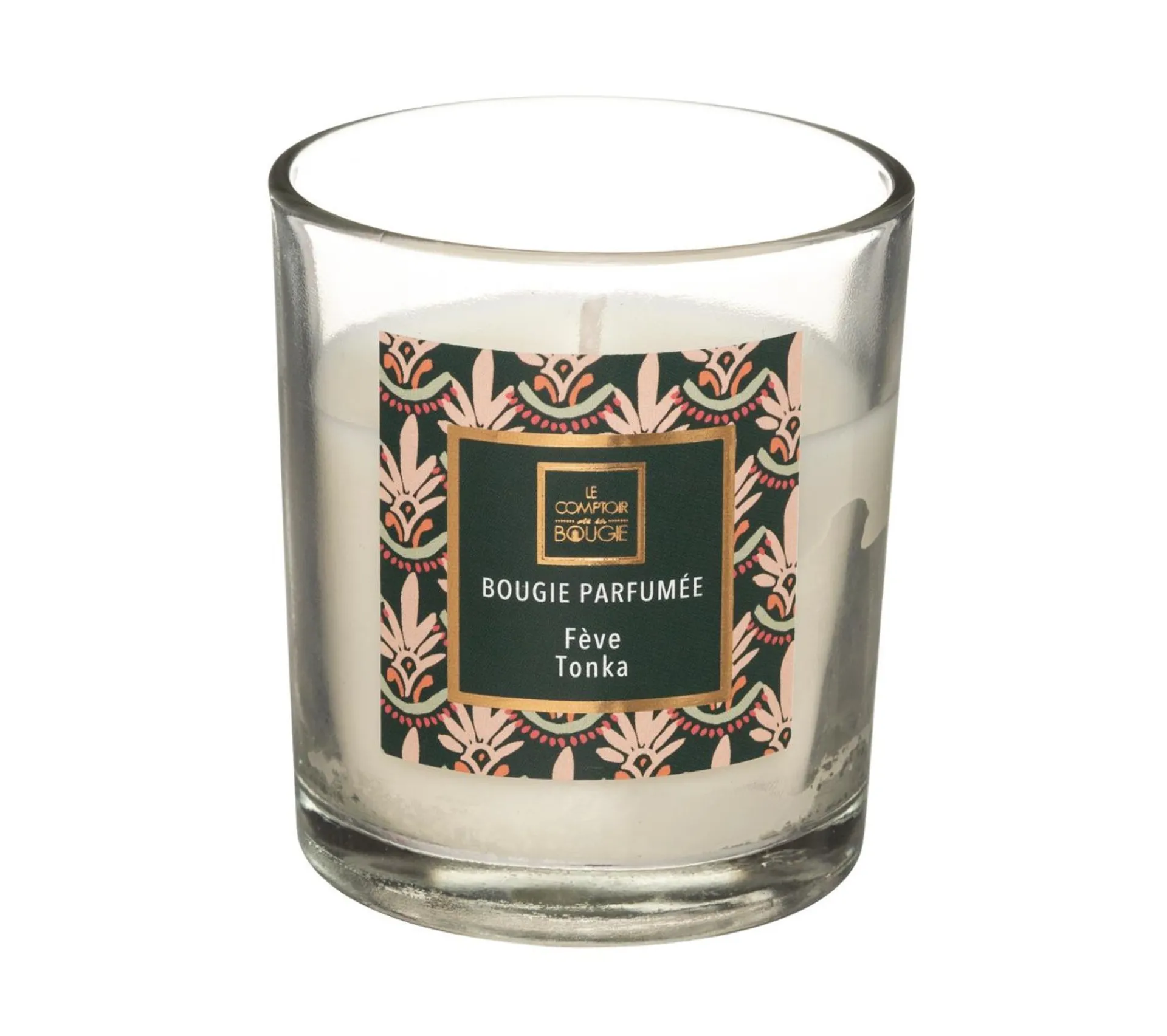 New ATMOSPHERA Bougie Parfumee Feve Tonka Pot En Verre 110 G