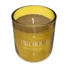 Fashion ATMOSPHERA Bougie Parfumee Night Patchouli 170 G Pot En Verre Jaune Moutarde
