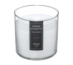 Shop ATMOSPHERA Bougie Parfumee Pot En Verre 430 G Parfum Verveine Eucalyptus