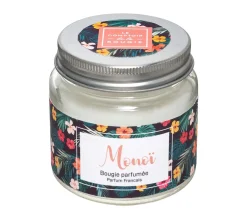 Shop ATMOSPHERA Bougie Parfumee Monoi Pot En Verre Avec Couvercle 65 G