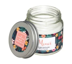 Shop ATMOSPHERA Bougie Parfumee Monoi Pot En Verre Avec Couvercle 65 G