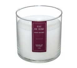 Discount ATMOSPHERA Bougie Parfumee Pot En Verre 430 G Parfum Eau De Rose