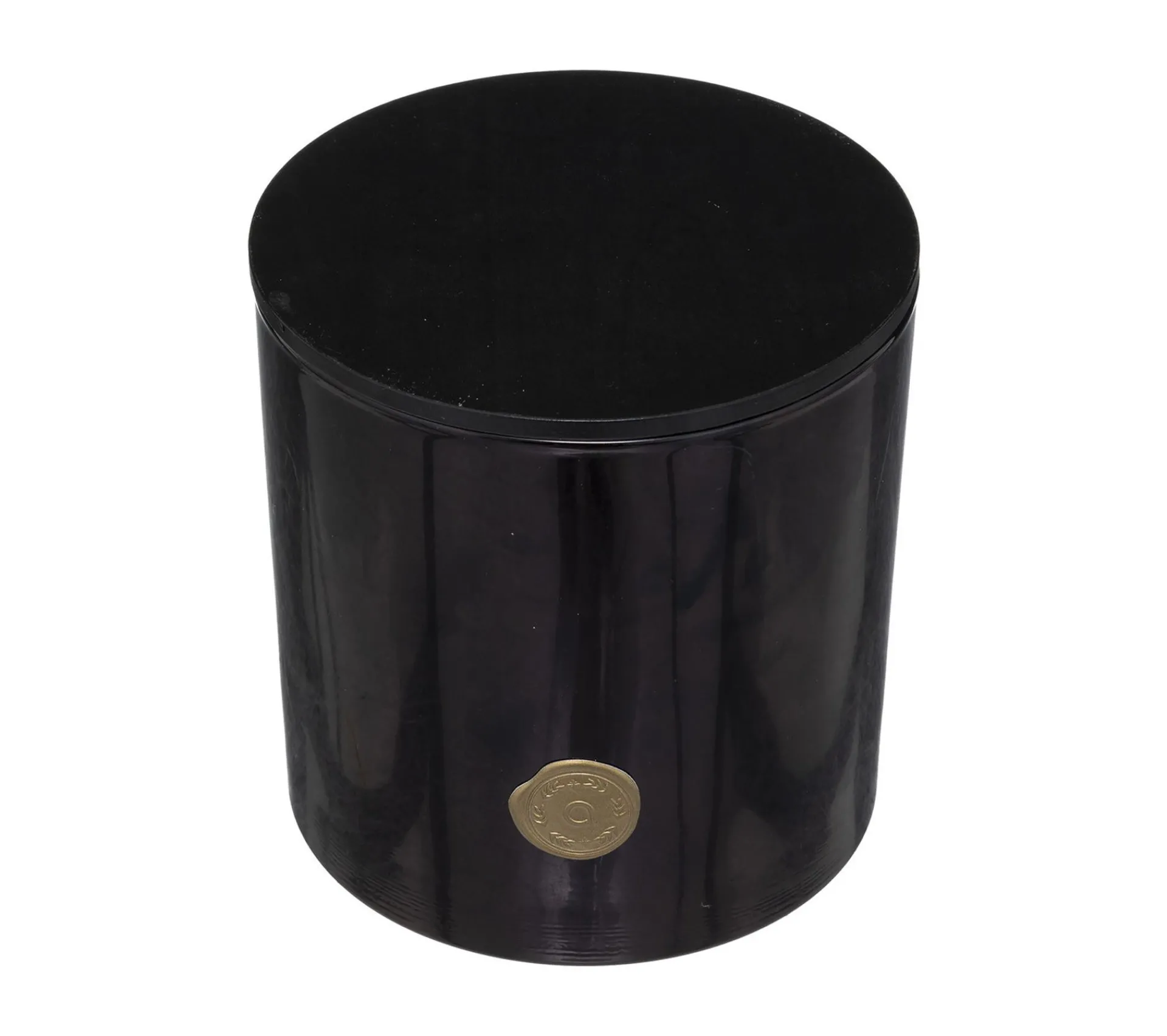 Outlet ATMOSPHERA Bougie Parfumee Fruits Des Bois Dans Pot En Verre Noir 1200 G