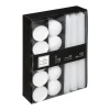 Cheap ATMOSPHERA Coffret 21 Pieces Bougies Blanches