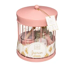 Fashion ATMOSPHERA Coffret Senteur 1 Diffuseur De Parfum 6 Batonnets 1 Bougie Parfumee