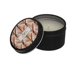 Best ATMOSPHERA Coffret Senteur Ambre Et Vanille Spray Parfum Et 2 Bougies Pot En Metal