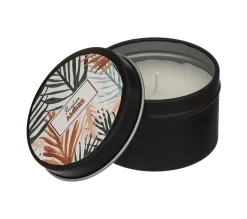 Best ATMOSPHERA Coffret Senteur Ambre Et Vanille Spray Parfum Et 2 Bougies Pot En Metal