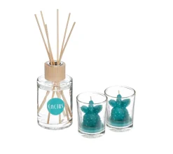 Shop ATMOSPHERA Coffret Senteur Diffuseur De Parfum Et 2 Bougies Parfumees