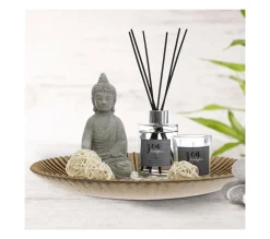 Clearance ATMOSPHERA Coffret Senteur Eucalyptus Plateau, Diffuseur, Bougie, Cactus Et Accessoires