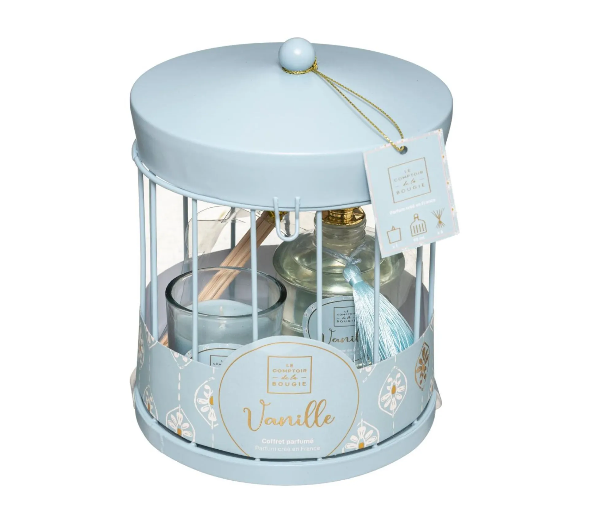 Discount ATMOSPHERA Coffret Senteur 1 Diffuseur De Parfum 6 Batonnets 1 Bougie Parfumee