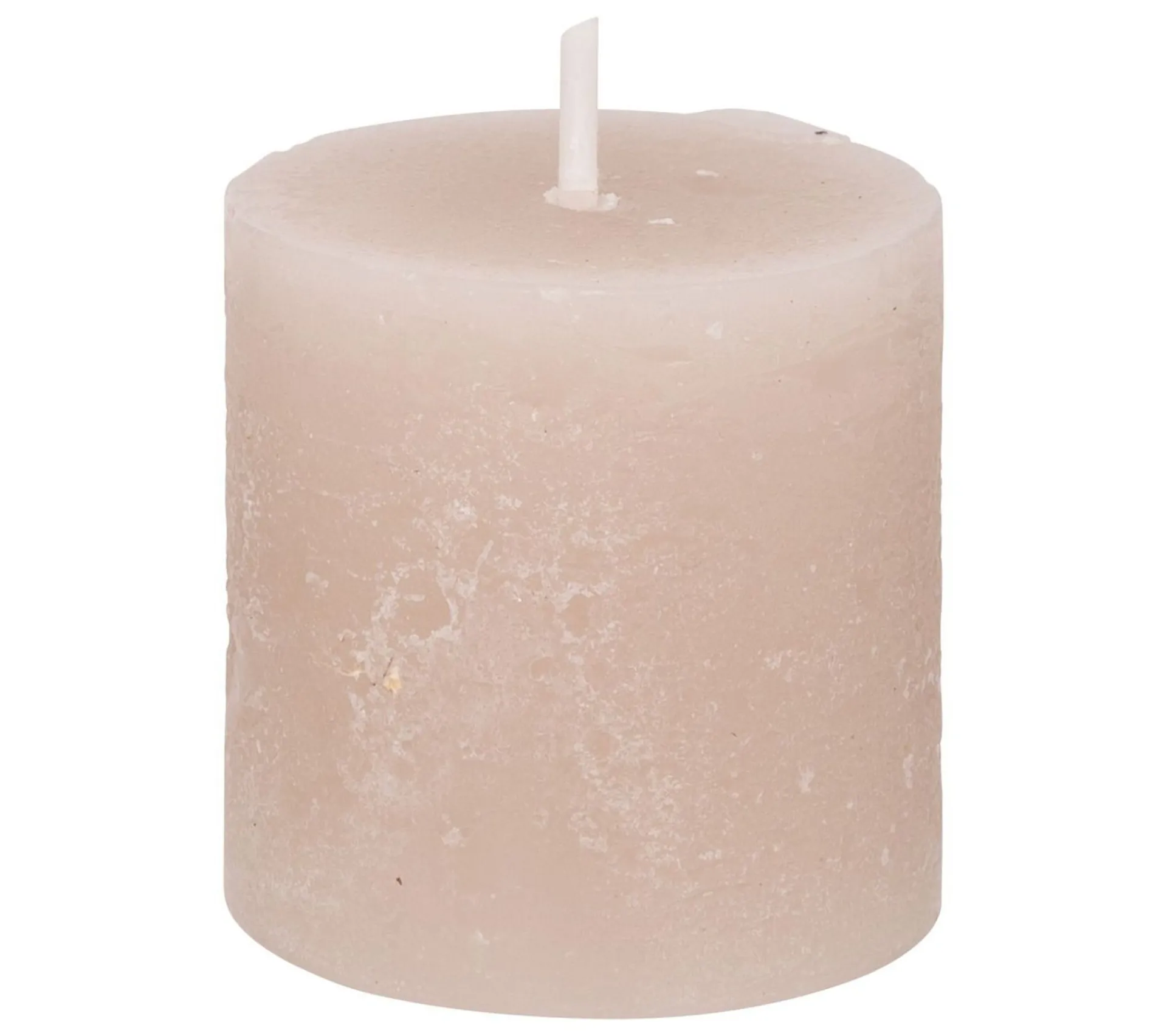New ATMOSPHERA Lot De 4 Bougies Votive Rustique Taupe D 4.5 Cm