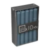 Best Sale ATMOSPHERA Lot De 10 Bougies Batons Vert Emeraude H 16 Cm