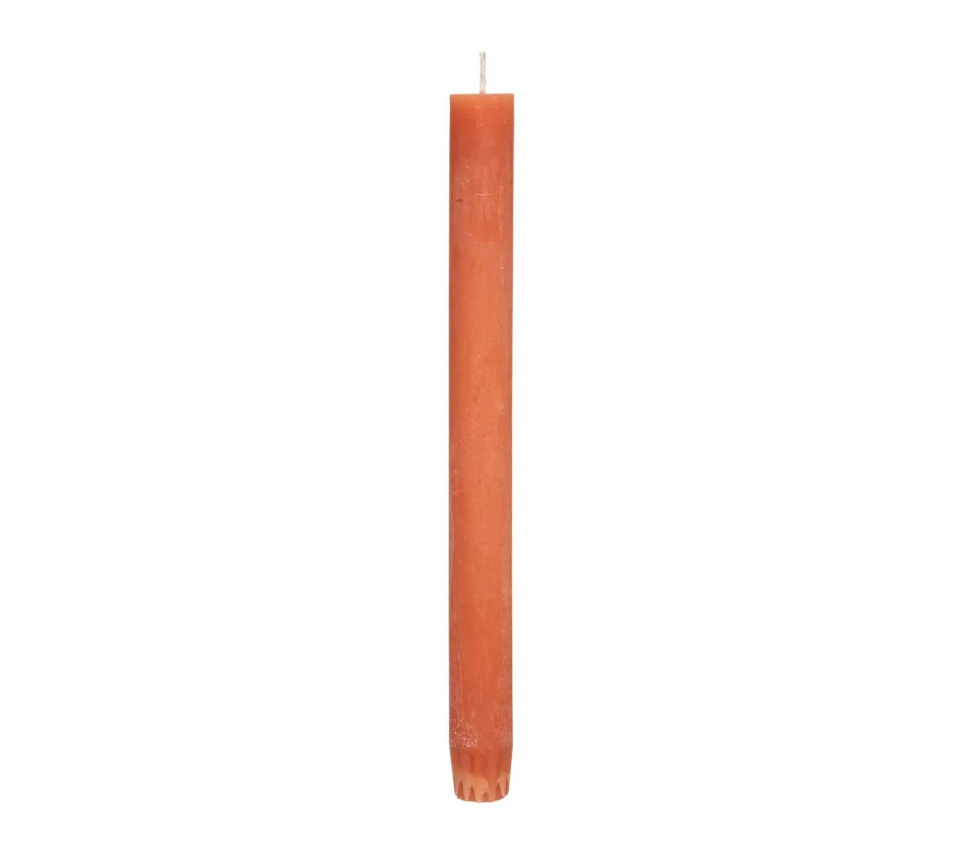 Store ATMOSPHERA Lot De 4 Bougies Batons Rustique Ambre H 24.5 Cm