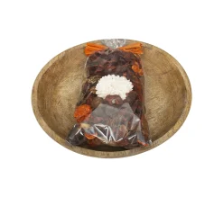 Clearance ATMOSPHERA Pot-Pourri Paola Parfume Vanille Et Epices 140 G Avec Plateau En Bois