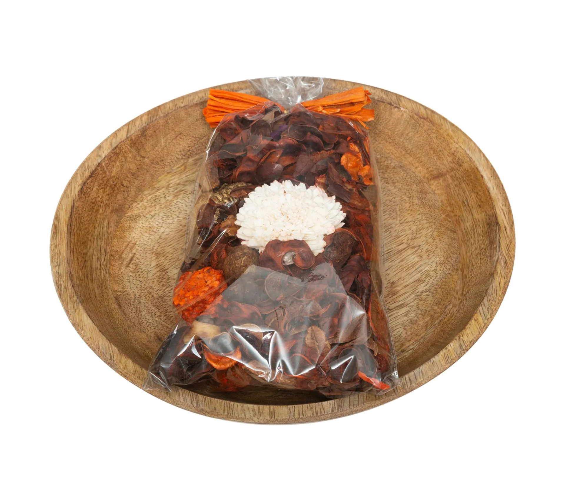 Clearance ATMOSPHERA Pot-Pourri Paola Parfume Vanille Et Epices 140 G Avec Plateau En Bois