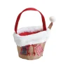 Store AUBRY GASPARD Panier De Noël En Jute
