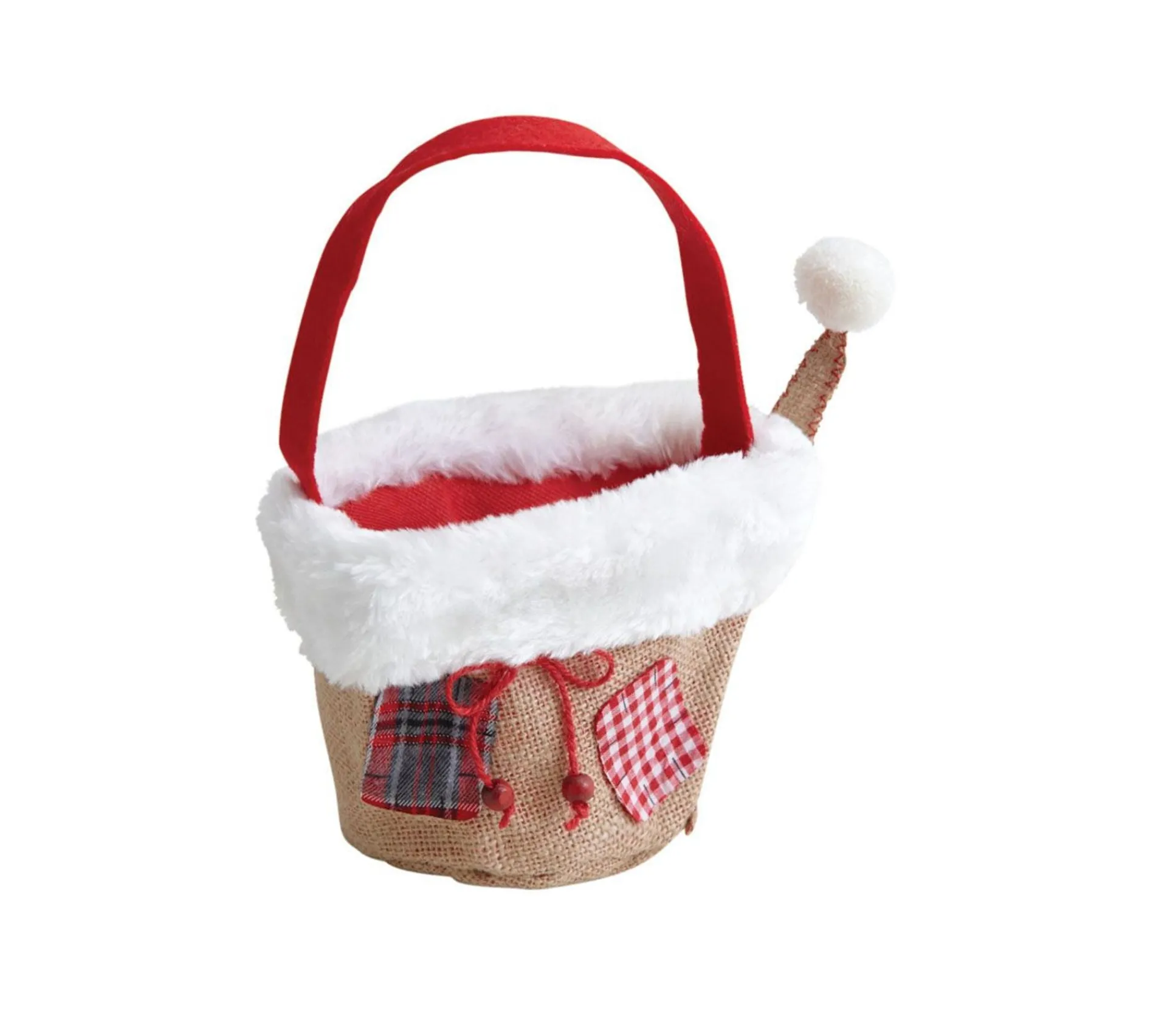 Store AUBRY GASPARD Panier De Noël En Jute