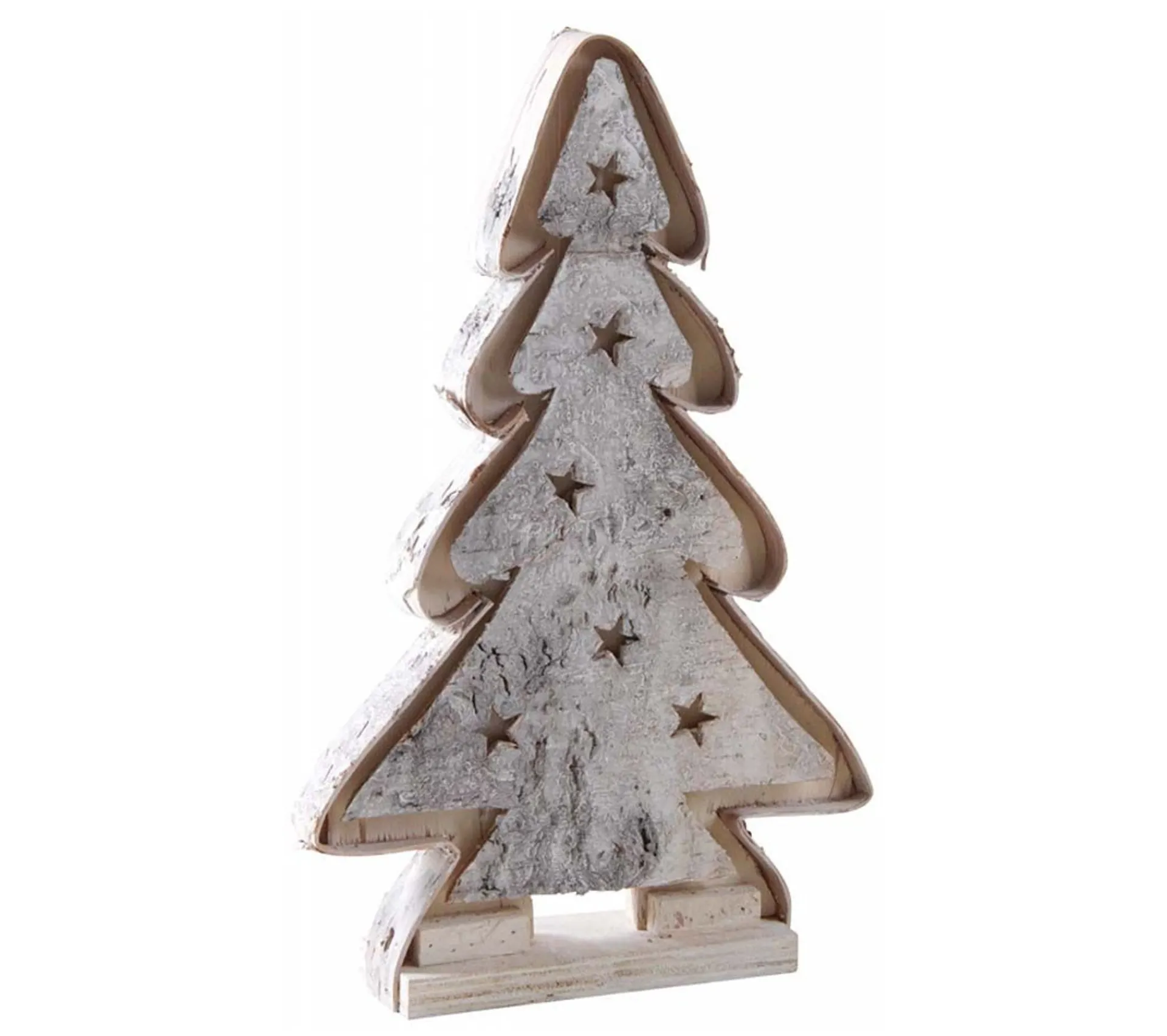 Cheap AUBRY GASPARD Sapin Décoratif En Bouleau Avec Led 47 Cm