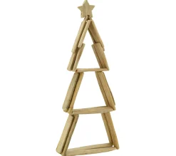 Hot AUBRY GASPARD Sapin En Bois Flotte Avec Etoile
