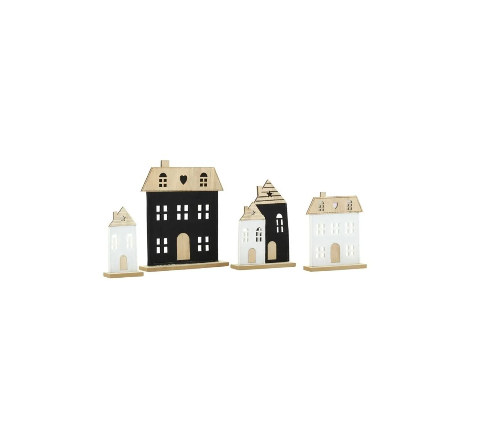 Online AUBRY GASPARD Village De Noël Feutrine