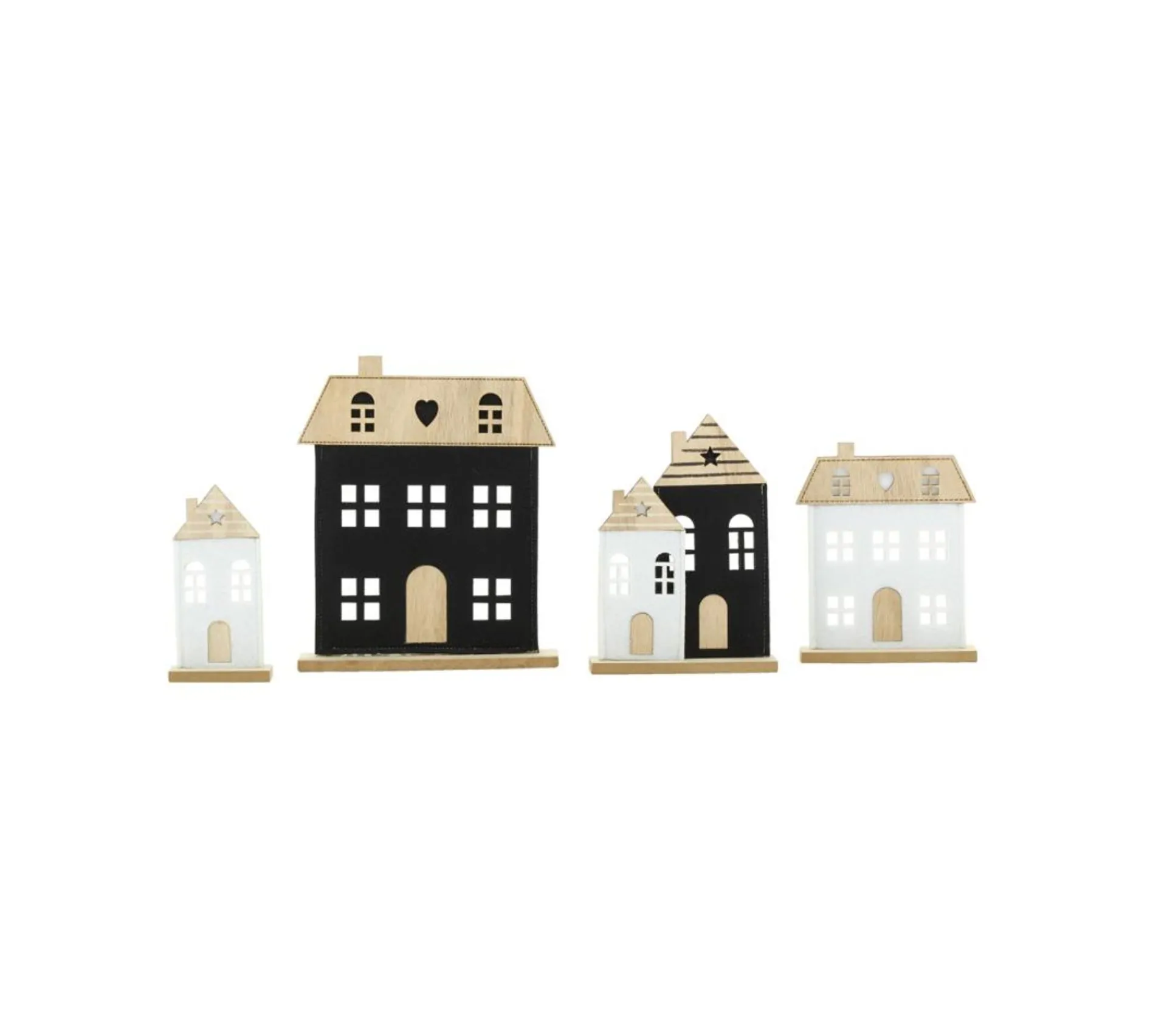 Online AUBRY GASPARD Village De Noël Feutrine