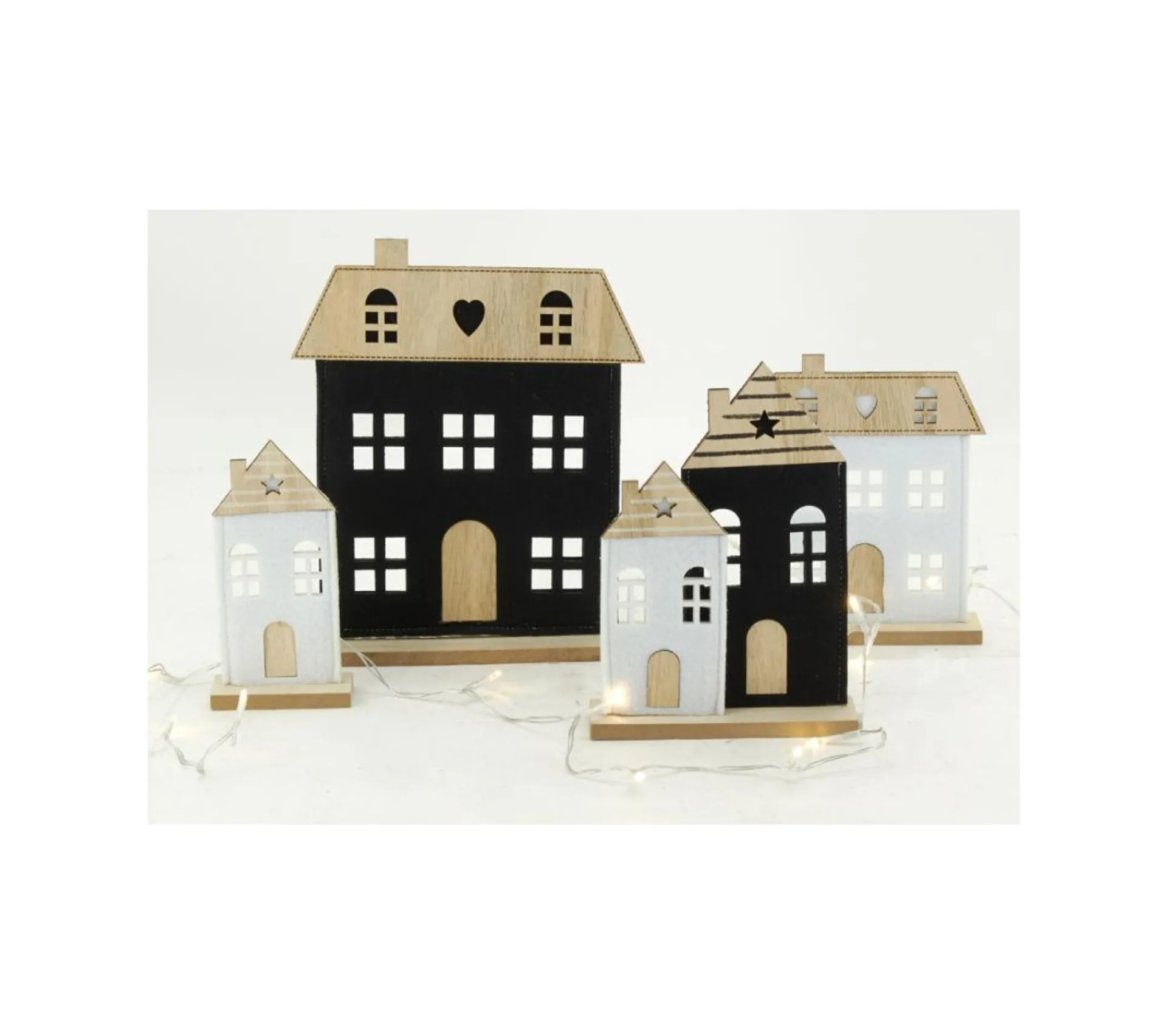 Online AUBRY GASPARD Village De Noël Feutrine