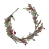 BELIANI Guirlande Et Boule De Sapin^ Guirlande 150 Cm Rouge Et Vert Irun