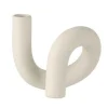 Online * Bougeoir 1 Bougie Déco "Torsion" 17Cm Blanc
