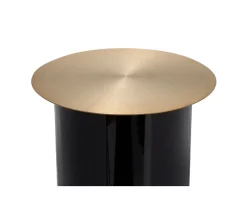 Cheap * Bougeoir De Sol "Colby" 40Cm Noir Et Or