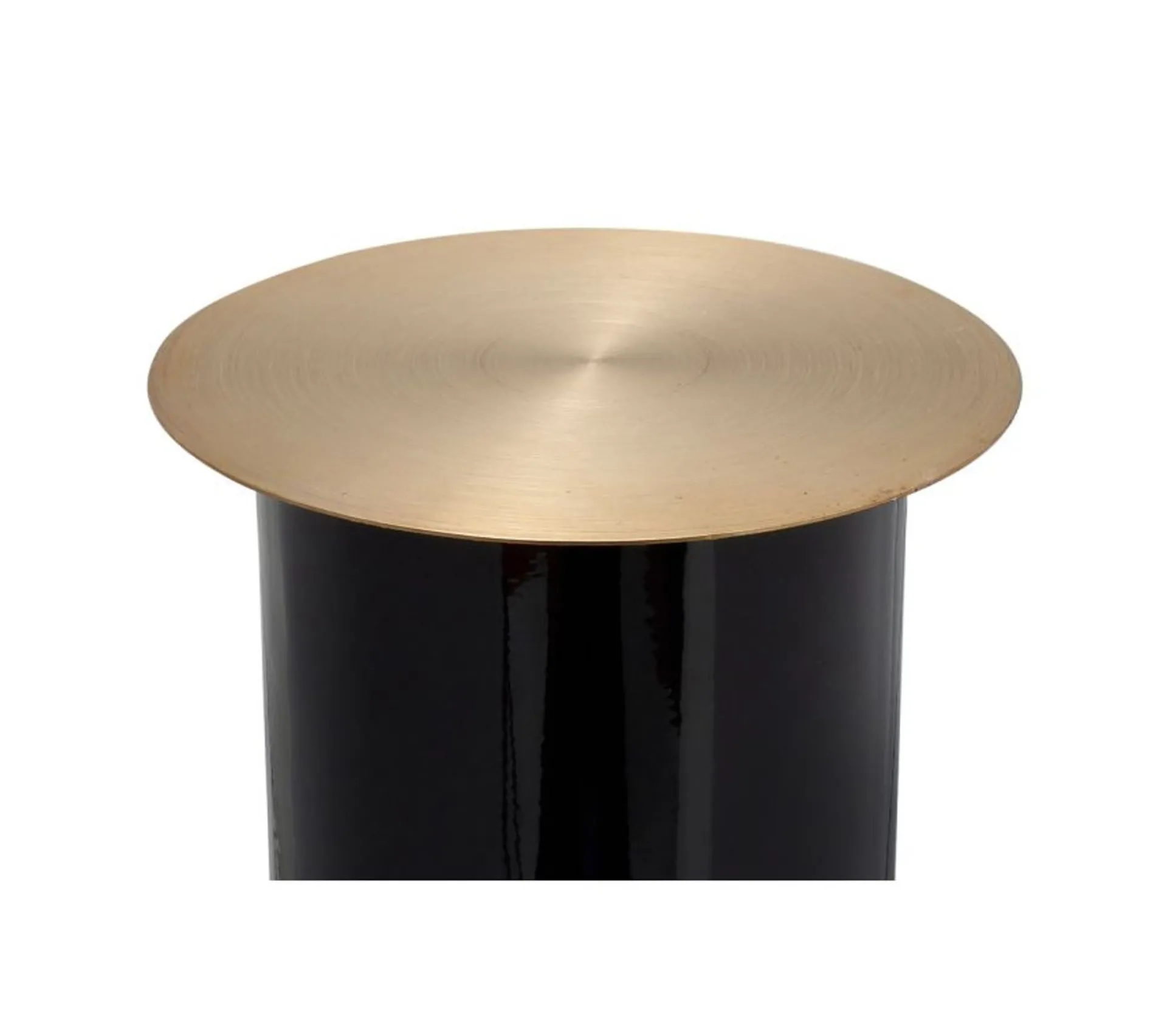 Cheap * Bougeoir De Sol "Colby" 40Cm Noir Et Or