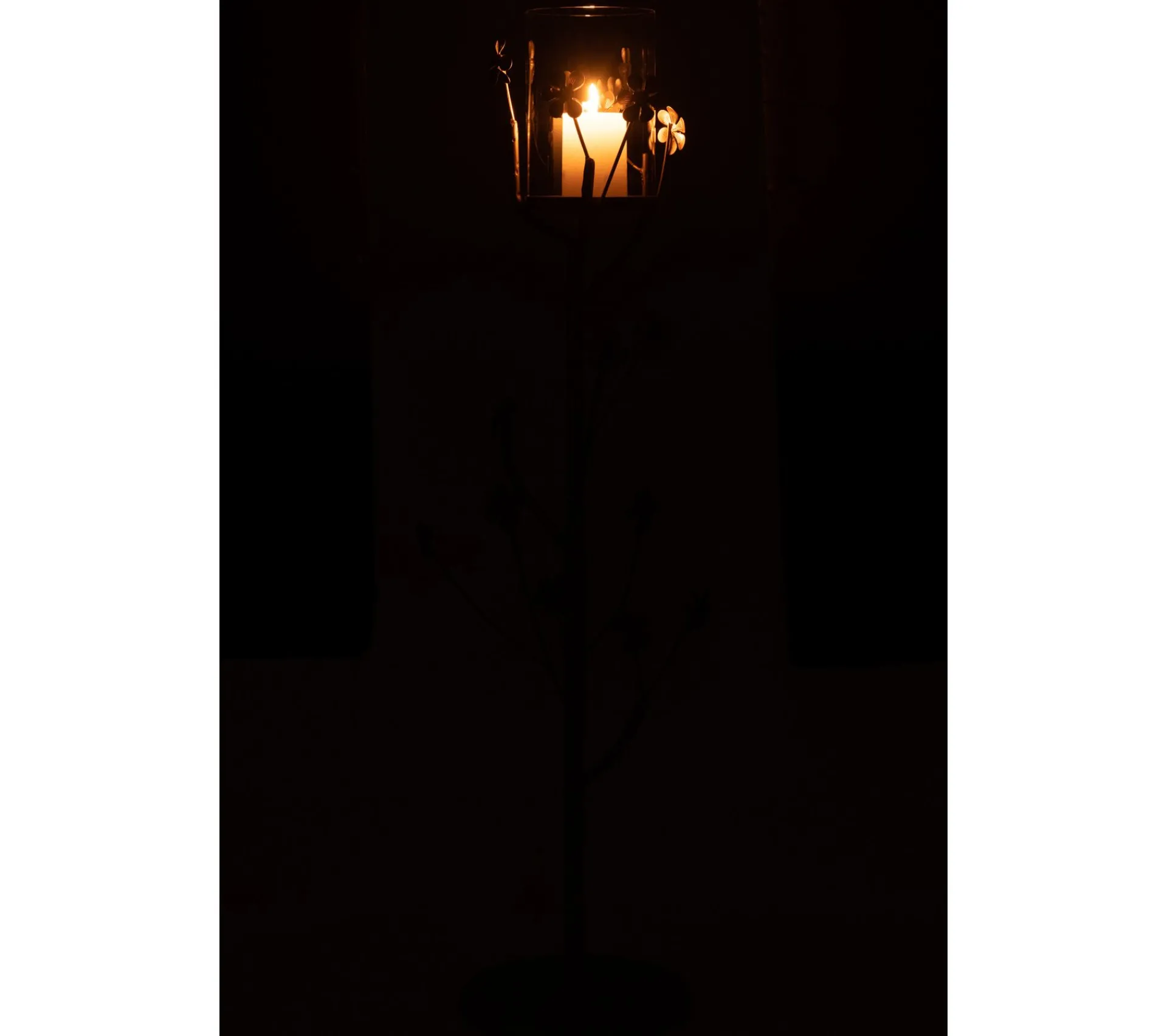 Discount * Bougeoir Design En Metal "Curama" 79Cm Or