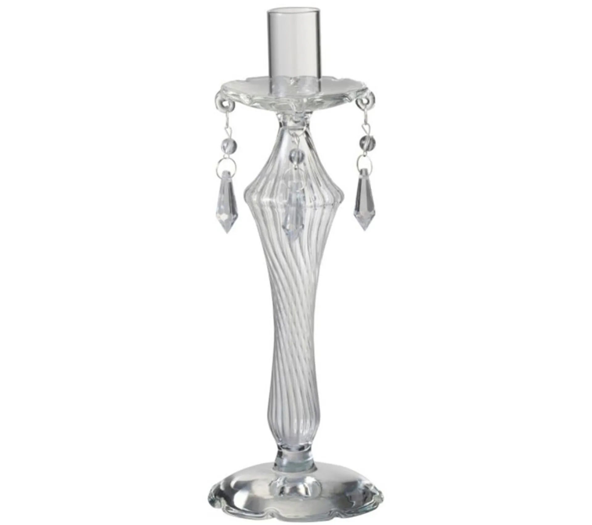 Best Sale * Bougeoir Design "Perles" 24Cm Transparent