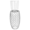 Cheap * Bougeoir Design Retro "Malibu" 73Cm Argent