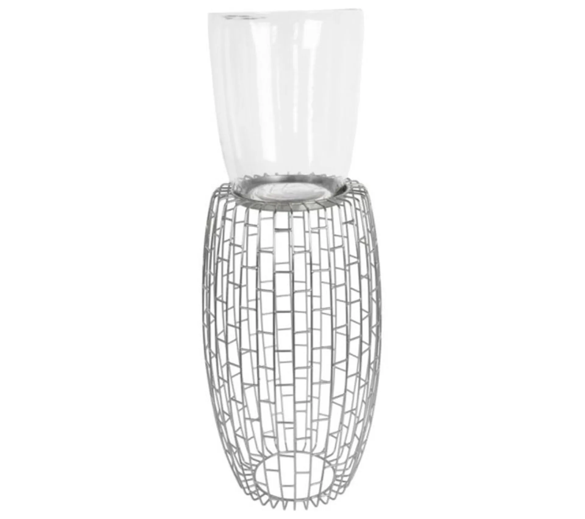 Cheap * Bougeoir Design Retro "Malibu" 73Cm Argent