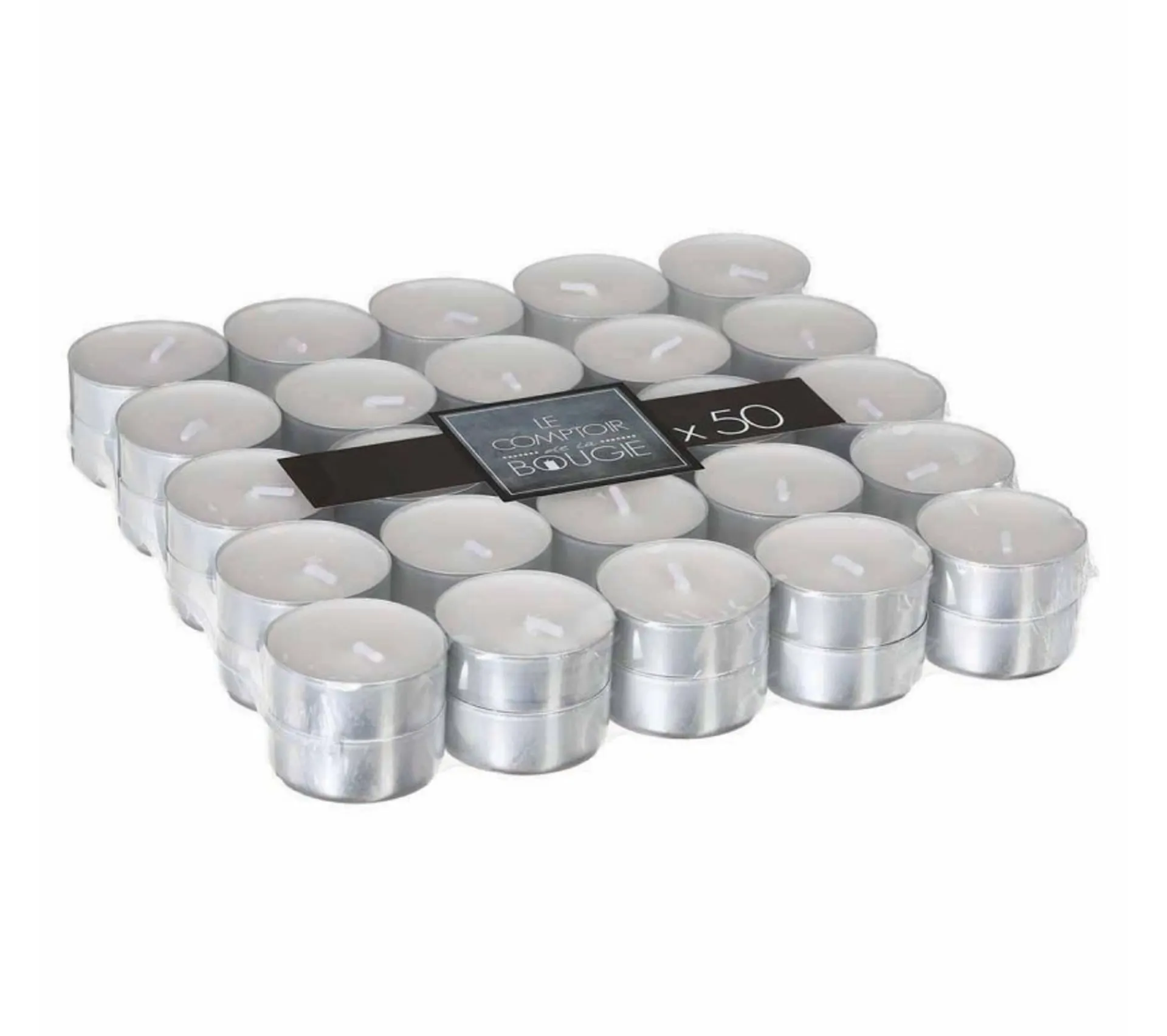 Discount * Bougie Chauffe Plat X50 Blanc