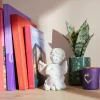 Hot * Bougie Coeur H. 8 Cm Ulla Violet