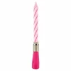 * Anniversaire Et Autres Fêtes^Bougie D'Anniversaire "Musicale" 12Cm Rose