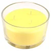 Clearance * Bougie Parfumee 3 Meches "Essentiel" 13Cm Citronnelle