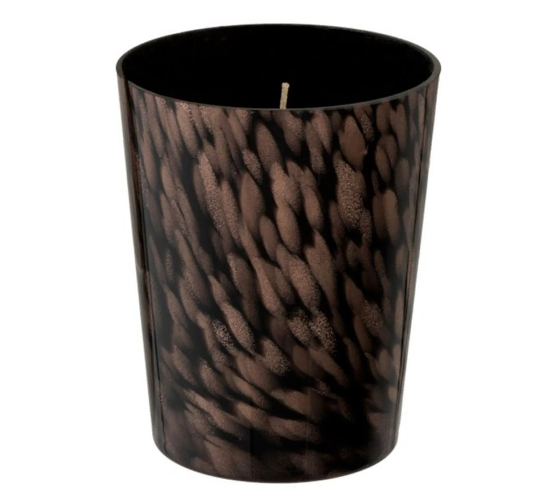 Flash Sale * Bougie Parfumee "Bois De Santal" 16Cm Noir Et Or