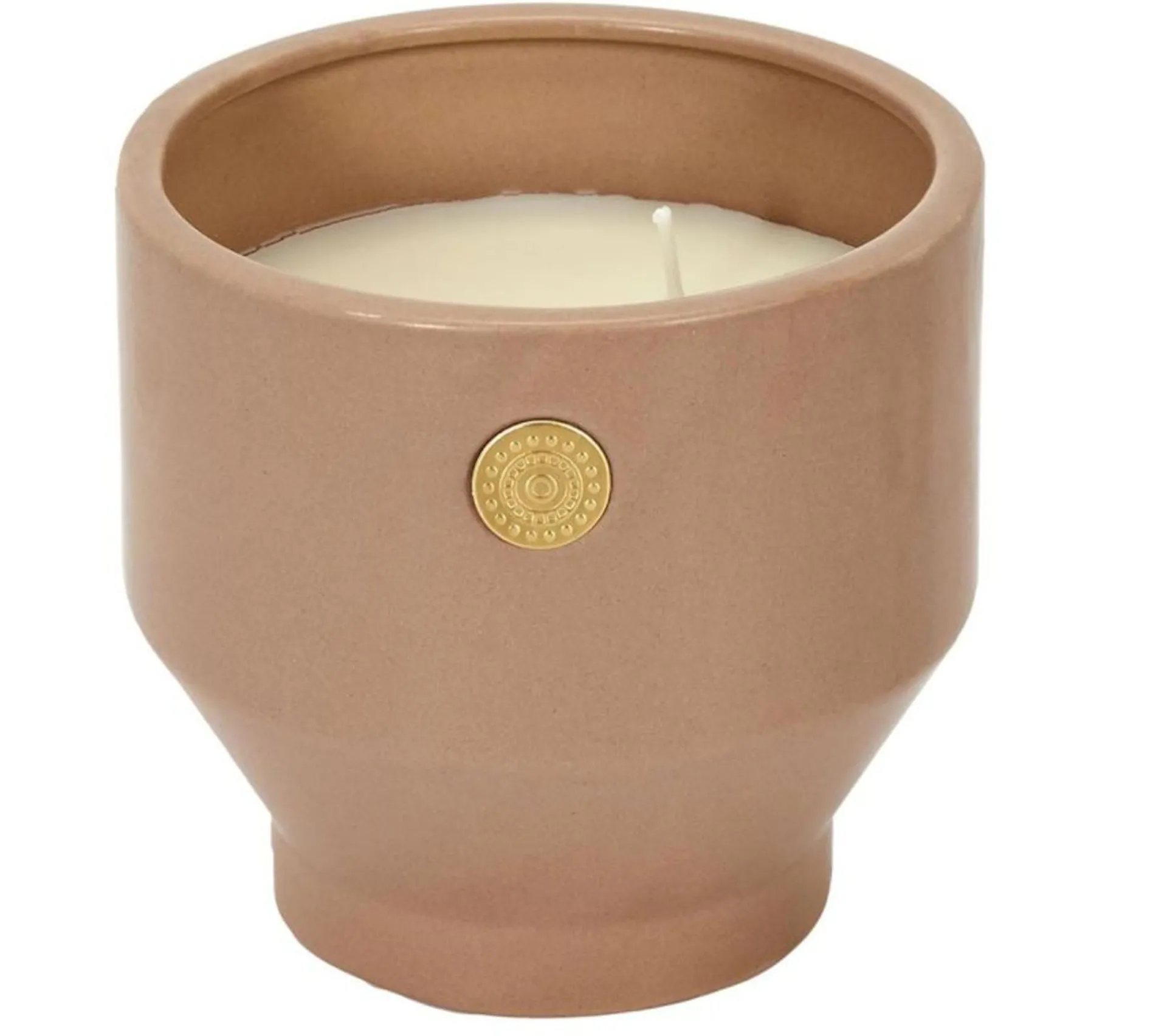 Shop * Bougie Parfumee Ciment "Medaillon" 12Cm Jasmin